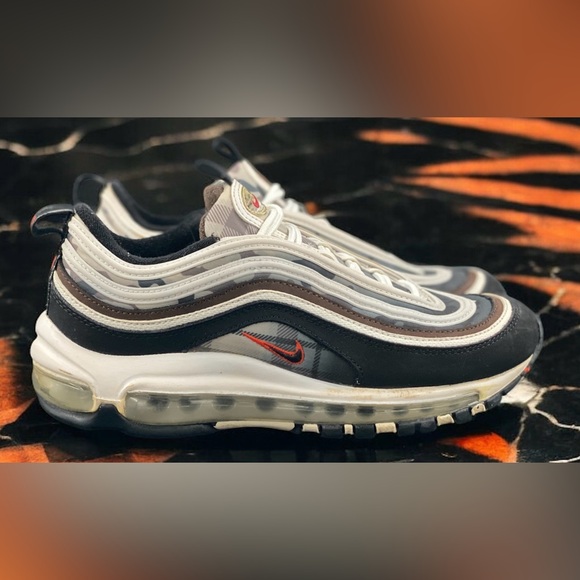 Nike Air Max 97 'White Black Women Size 7.5 Men Size 6 - Picture 5 of 10